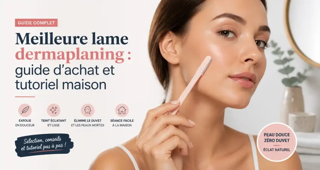 Meilleure lame dermaplaning : guide d’achat et tutoriel maison
