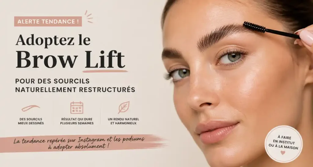 Alerte tendance ! Adoptez le Brow Lift pour des sourcils naturellement restructurés