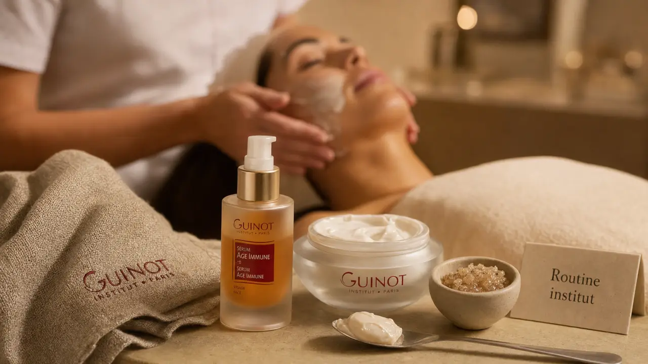 Guinot soin visage : produits et soin en institut vs routine maison