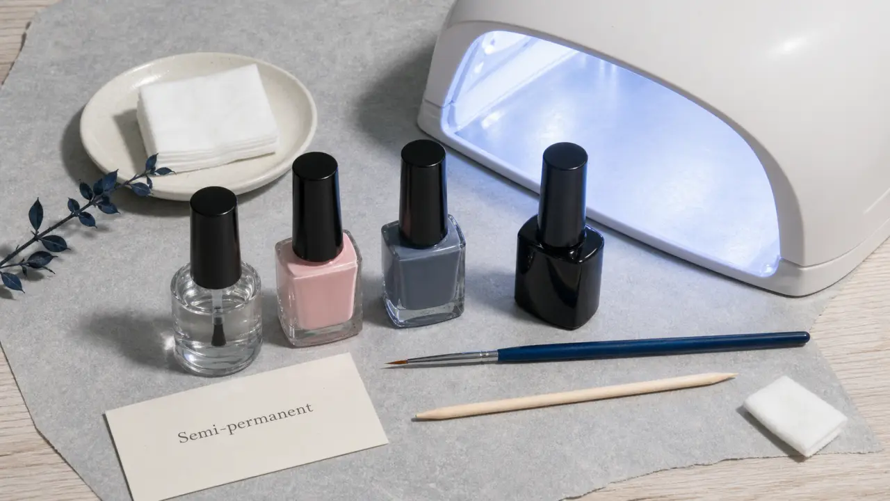 Lampe vernis semi permanent UV LED : séchage rapide du gel