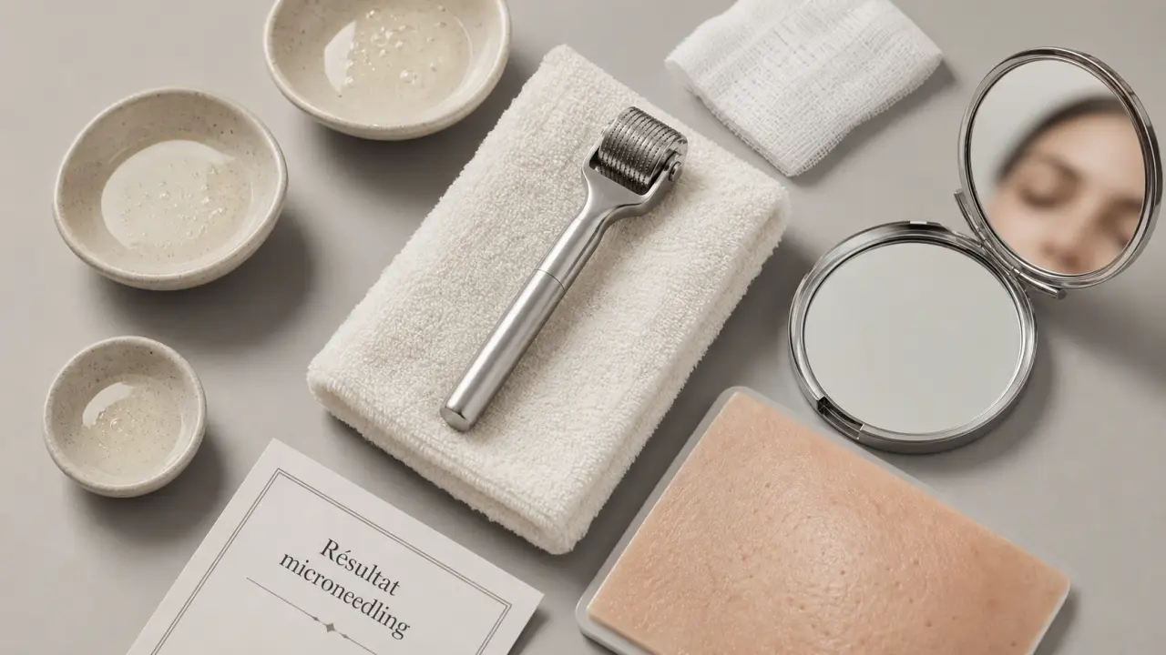 Microneedling resultat : premiers effets, peau plus lisse après 3 à 5 séances