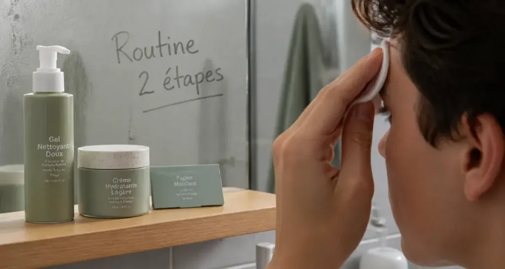 Boutons, sébum, erreurs : la routine visage ado en 2 étapes
