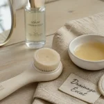 brosse visage lymphatique pour drainage et dégonfler le visage