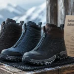 Chaussures après skis femme : après-skis techniques avec semelles crantées et isolation