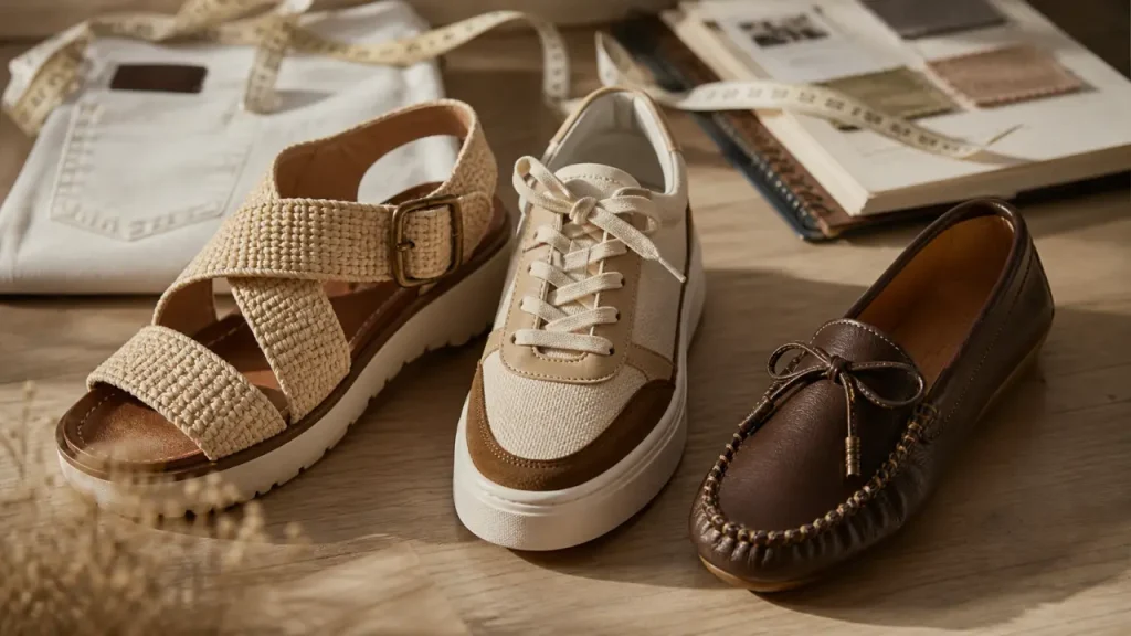 Chaussures femme printemps 2025 : matières, modèles et détails à adopter sans sacrifier le confort
