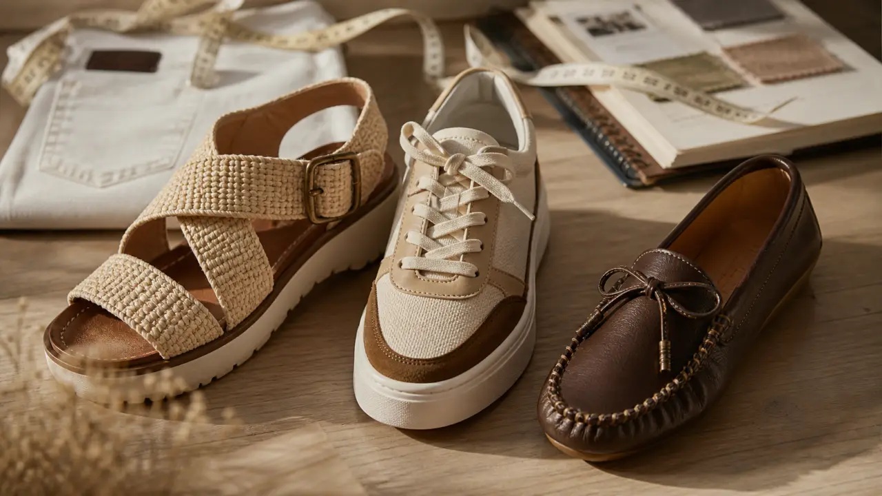 Chaussures femme printemps 2025 : sandales, sneakers et mocassins confort