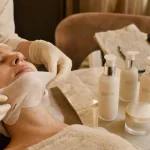 Guerlain soin visage en institut : application Abeille Royale