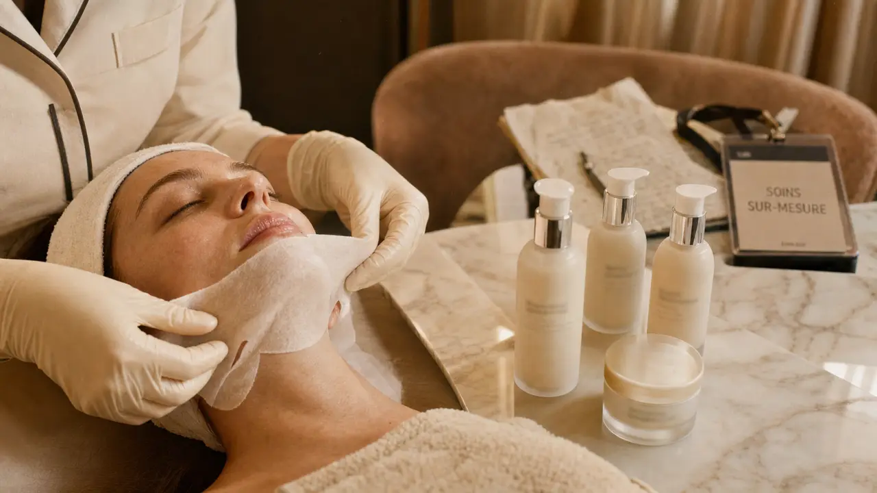 Guerlain soin visage en institut : application Abeille Royale