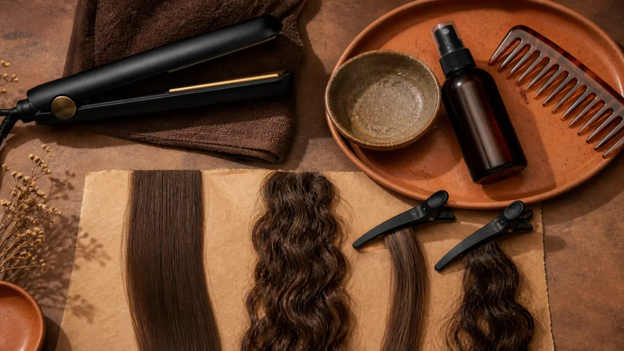 Lisseur protecteur cheveux : chaleur vapeur ou plaques ioniques sur mèches