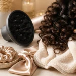 Microfibre, diffuseur et satin : boucles sublimées