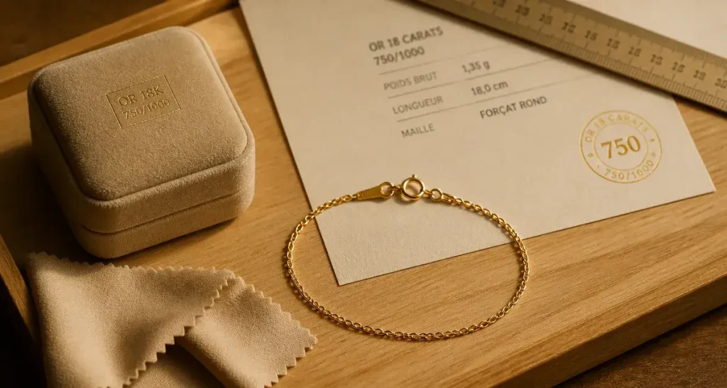 Bracelet en or 18 carats pour femme : 4 repères pour choisir au Manège à Bijoux