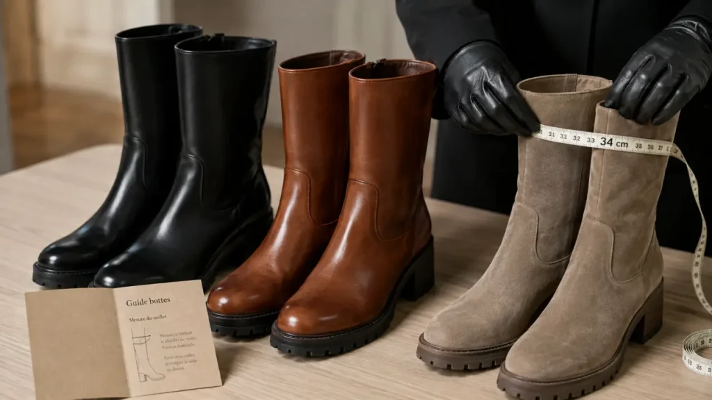 Bottes femme : mollet, talon et matière, les critères qui changent vraiment la paire