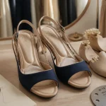 Chaussures femme confortables et élégantes : semelle et maintien visible