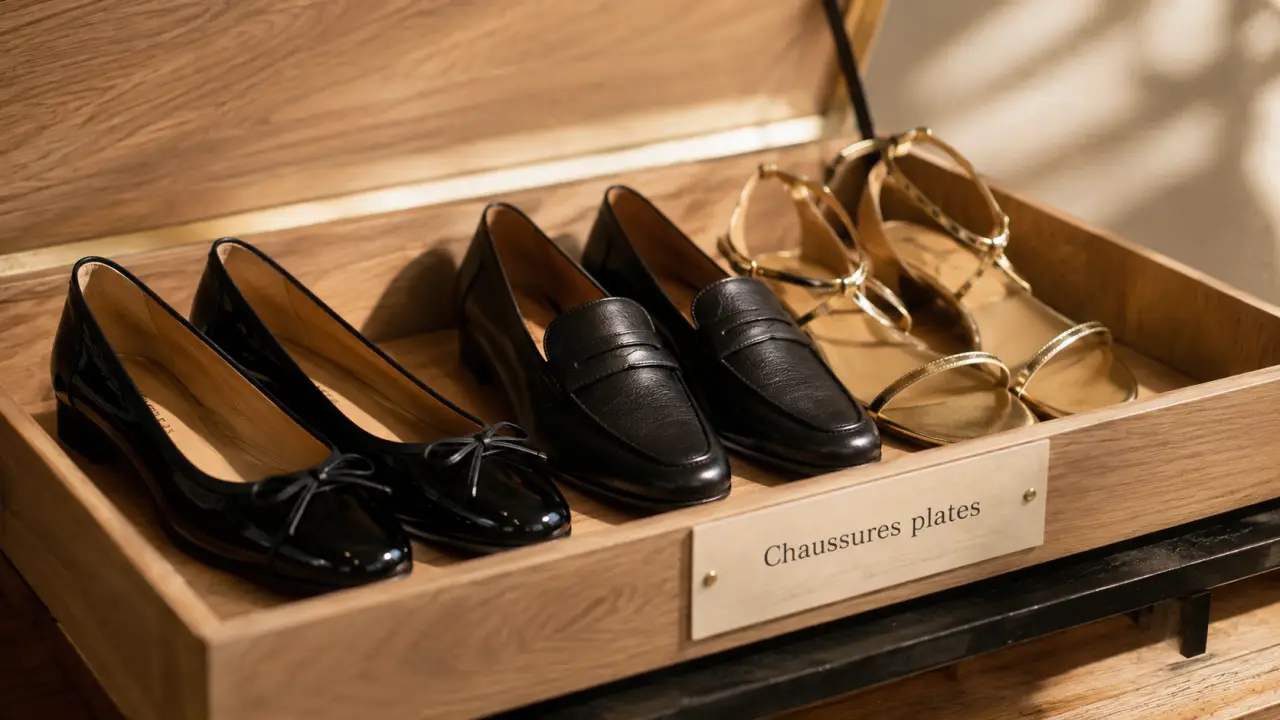 Chaussures plates femme : confort et style au bureau