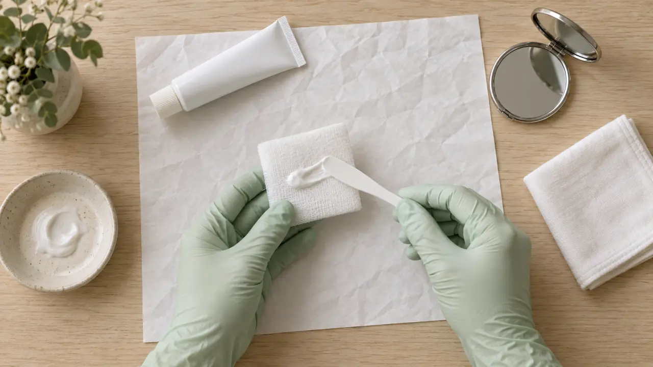 Econazole crème visage : zones à éviter et précautions
