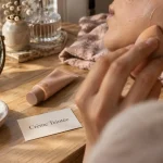 Crème teintée visage : application pour unifier le teint sans effet masque