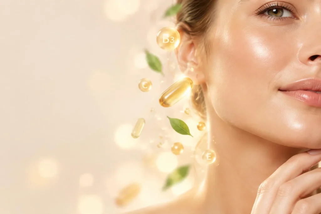 Nutricosmétique et éclat de peau : les nutriments qui comptent vraiment